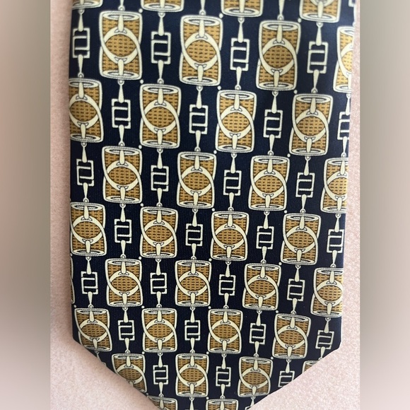 Rene Chagal Lot of Two 100% Silk Handmade Neck Ties - Picture 5 of 7